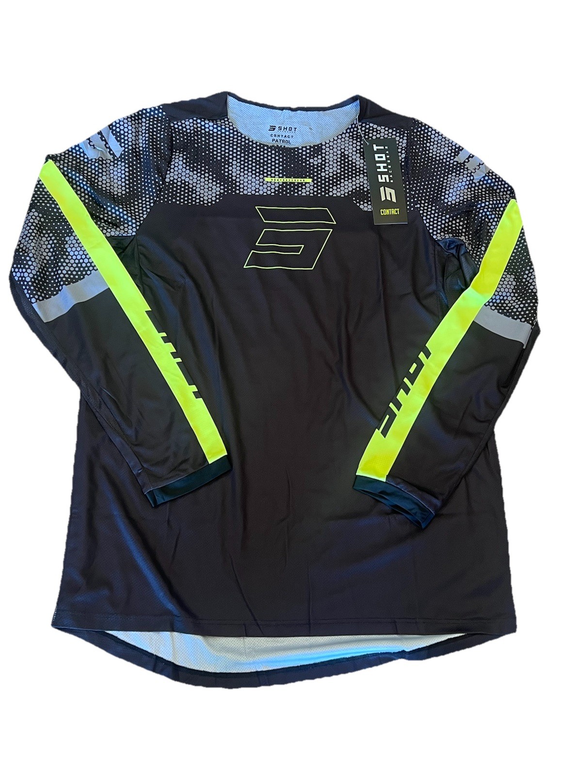 Shot Contact Patrol Motocross Jersey Large Shot Contact Patrol Motocross Jersey Large