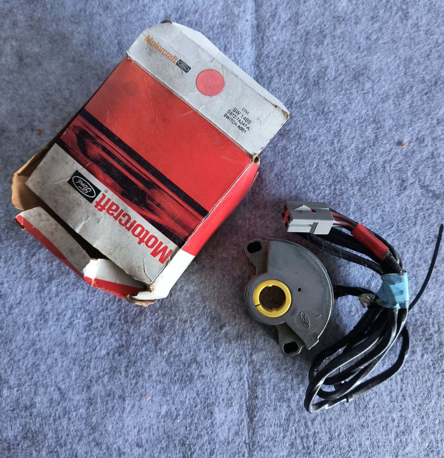 NOS 78-79 FORD F-SERIES & BRONCO Neutral Safety Switch 4 Terminal NOS 78-79 FORD F-SERIES & BRONCO Neutral Safety Switch 4 Terminal