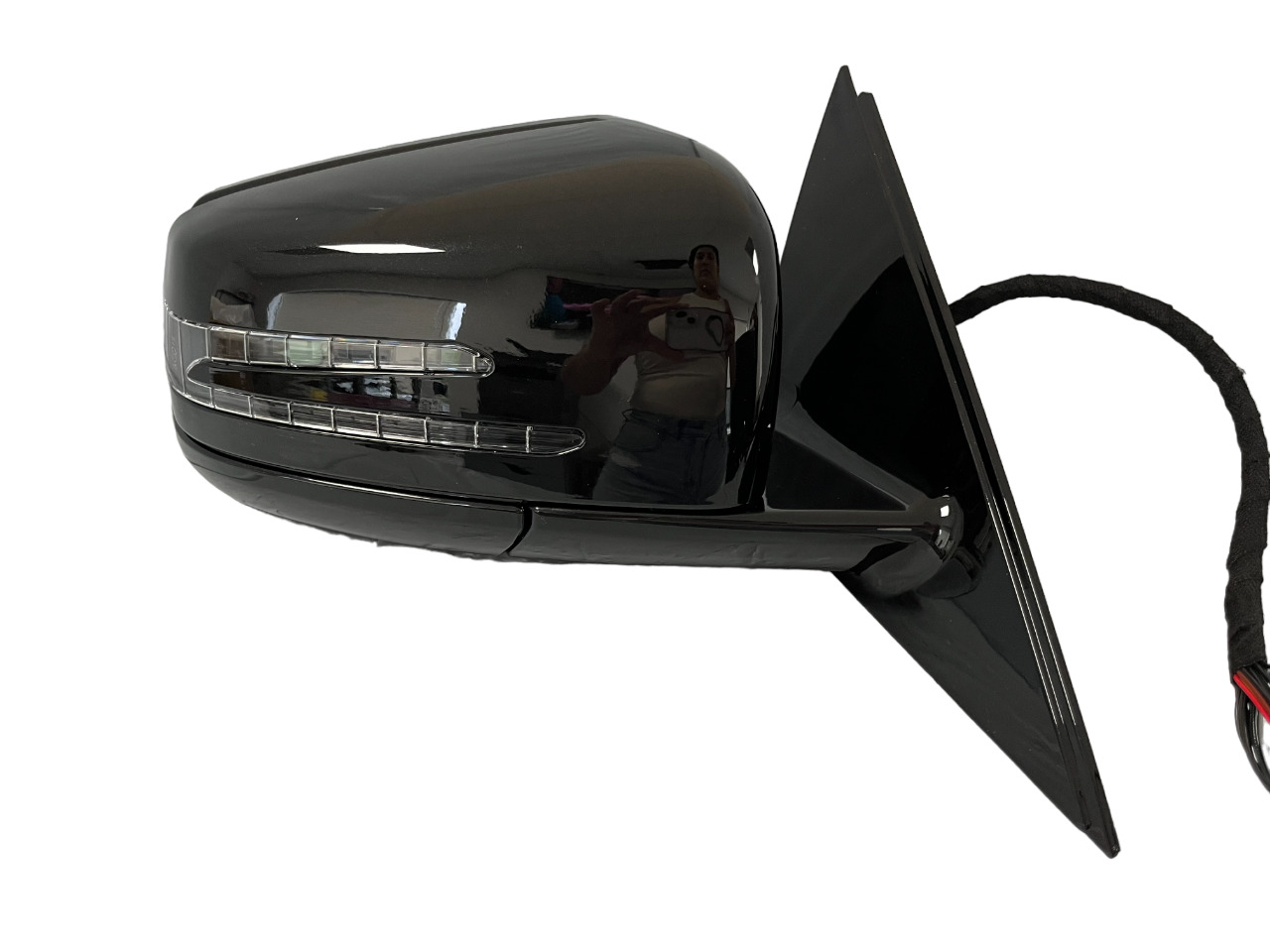 #70 BLACK RIGHT PASSENGER MIRROR BLIND SPOT Mercedes S400 S450 S550 S600 2010-13
