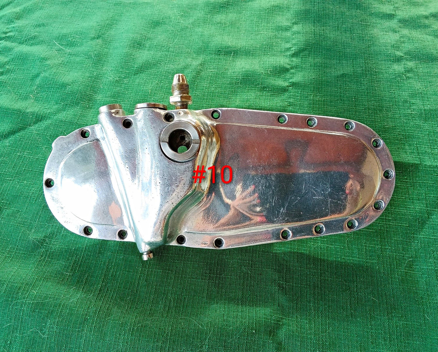 1915 Complete Original Harley-Davidson JD Gear Chest Cover With Oil Pump 1915 Complete Original Harley-Davidson JD Gear Chest Cover With Oil Pump