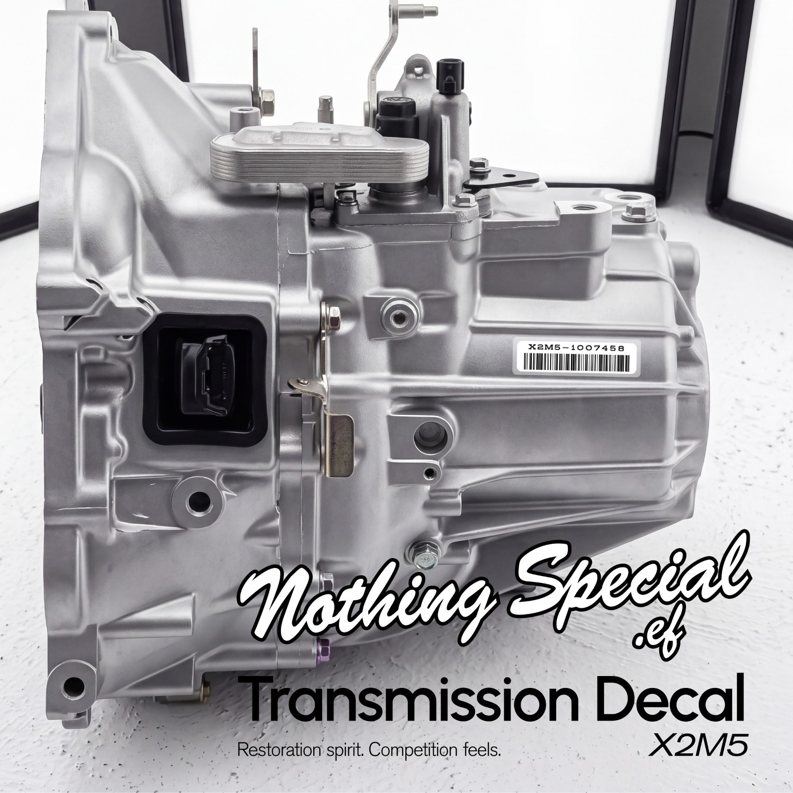 HONDA K Series TRANSMISSION DECAL - X2M5   New Reproduction