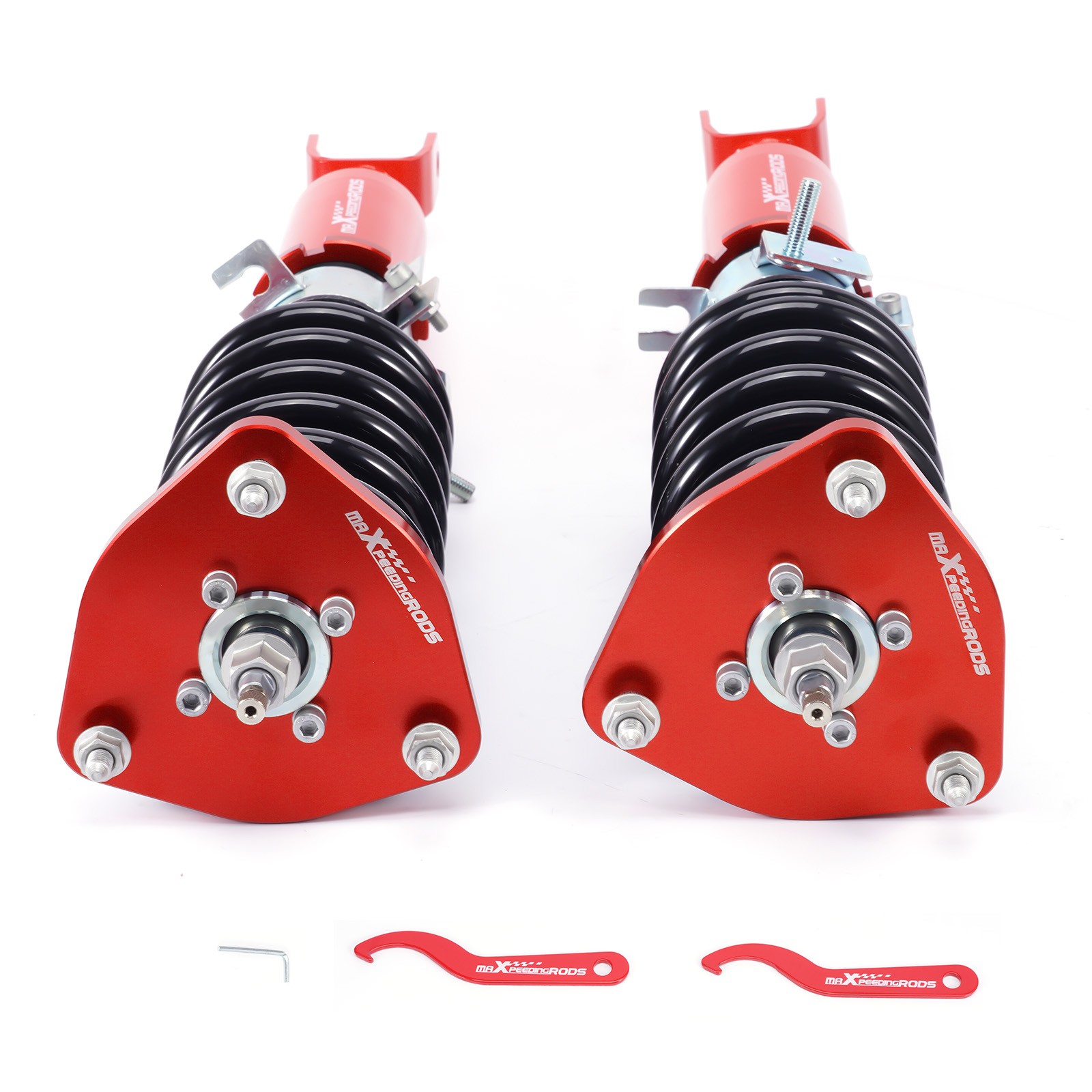 MaXpeedingrods 2x Front Coilovers Lowering Kit For Nissan 350Z 03-08 Z33 RWD MaXpeedingrods 2x Front Coilovers Lowering Kit For Nissan 350Z 03-08 Z33 RWD