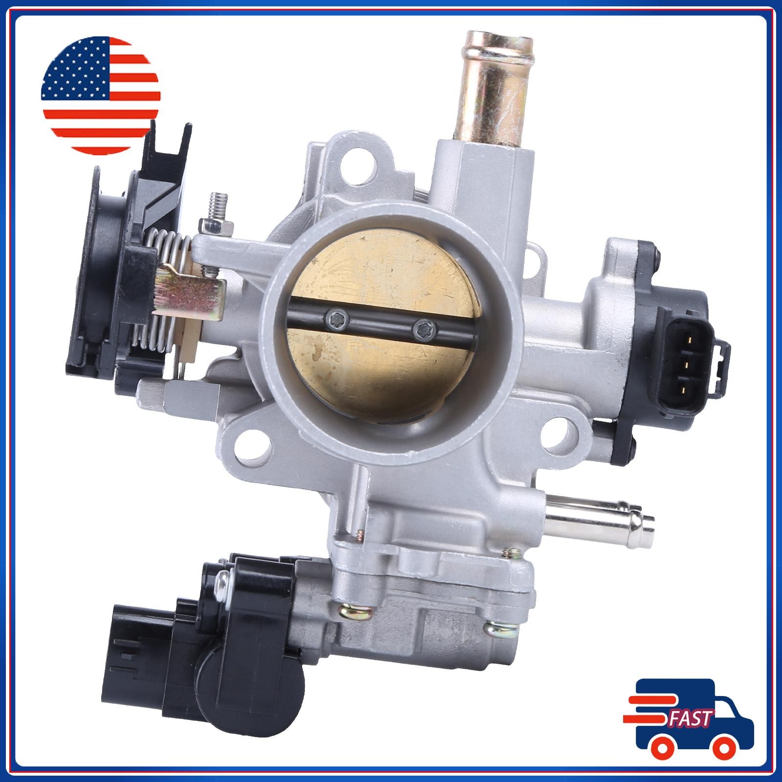 New 22210-0D040 Throttle Body Valve Assembly For 1999 2000-2002 Toyota Corolla