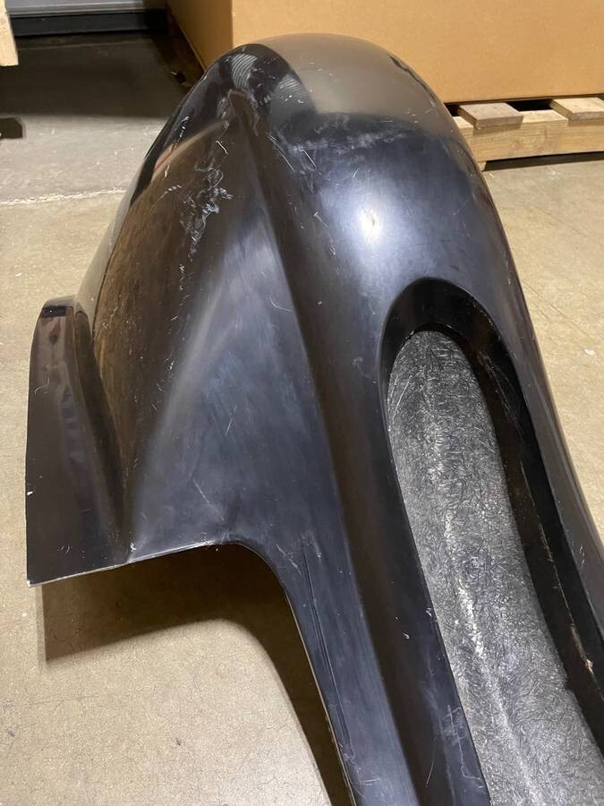 Model A Ford Right Front Fender with Spare Tire Well Fiberglass 1928 1929 Model A Ford Right Front Fender with Spare Tire Well Fiberglass 1928 1929