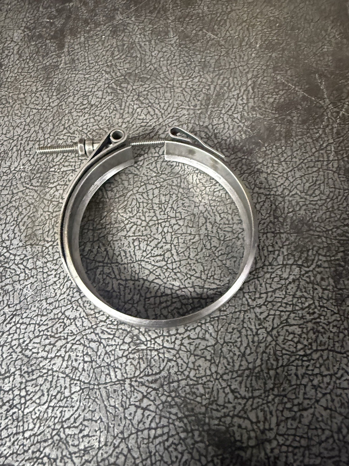Stainless Magneto Band Clamp, MSD Mallory FIE SuperMag or sprint magneto