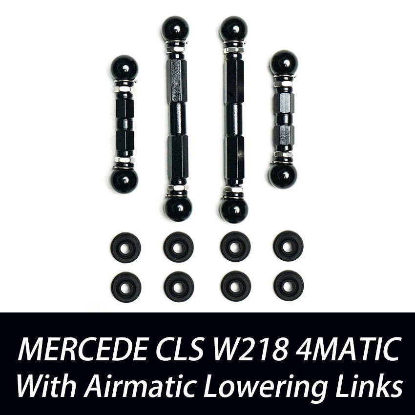 For MERCEDES BENZ CLS 550 ADJUSTABLE LOWERING LINKS SUSPENSION KIT W218 *4MATIC*