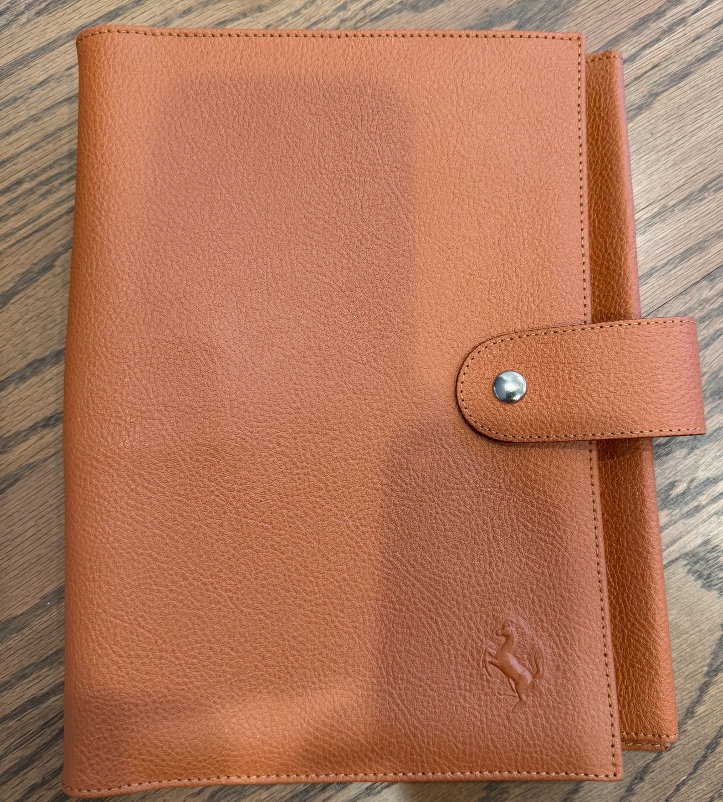 Ferrari F355 360 550 Schedoni Leather Owners Manual Pouch Wallet - Made In Italy Ferrari F355 360 550 Schedoni Leather Owners Manual Pouch Wallet - Made In Italy