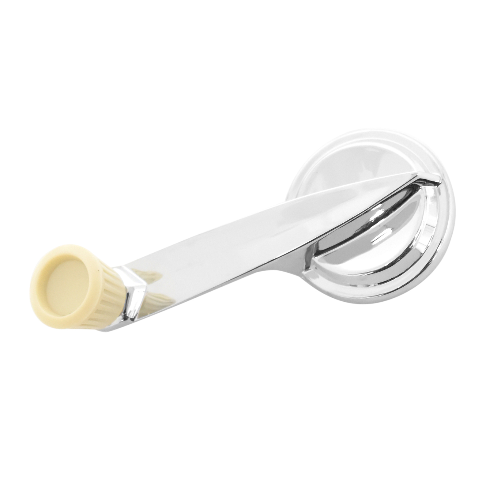 60-63 Ford Falcon/Ranchero/Comet Door Window Handle, Chrome w/ White Knob 60-63 Ford Falcon/Ranchero/Comet Door Window Handle, Chrome w/ White Knob