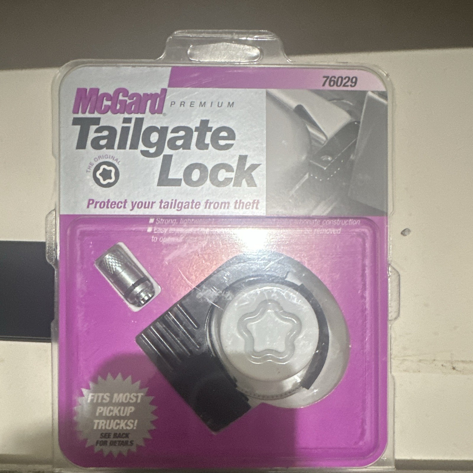 McGard 76029 Premium Pickup Truck Tailgate Lock Black McGard 76029 Premium Pickup Truck Tailgate Lock Black