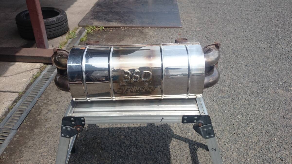 Ferrari F360 Spider TUBI Style ONLY COMPETITION Muffler Ferrari F360 Spider TUBI Style ONLY COMPETITION Muffler