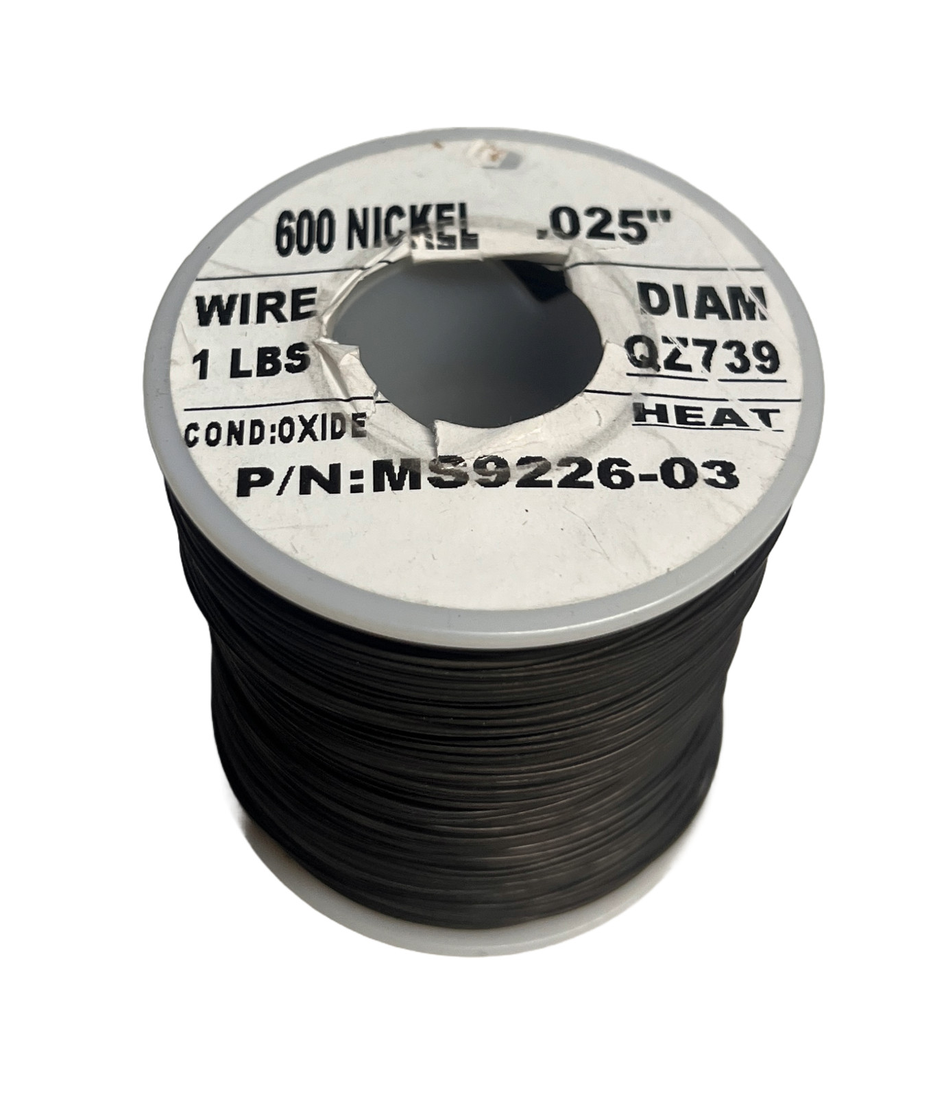600 Nickel MS9226-03 Oxidized Inconel 600 .025 600 Nickel MS9226-03 Oxidized Inconel 600 .025