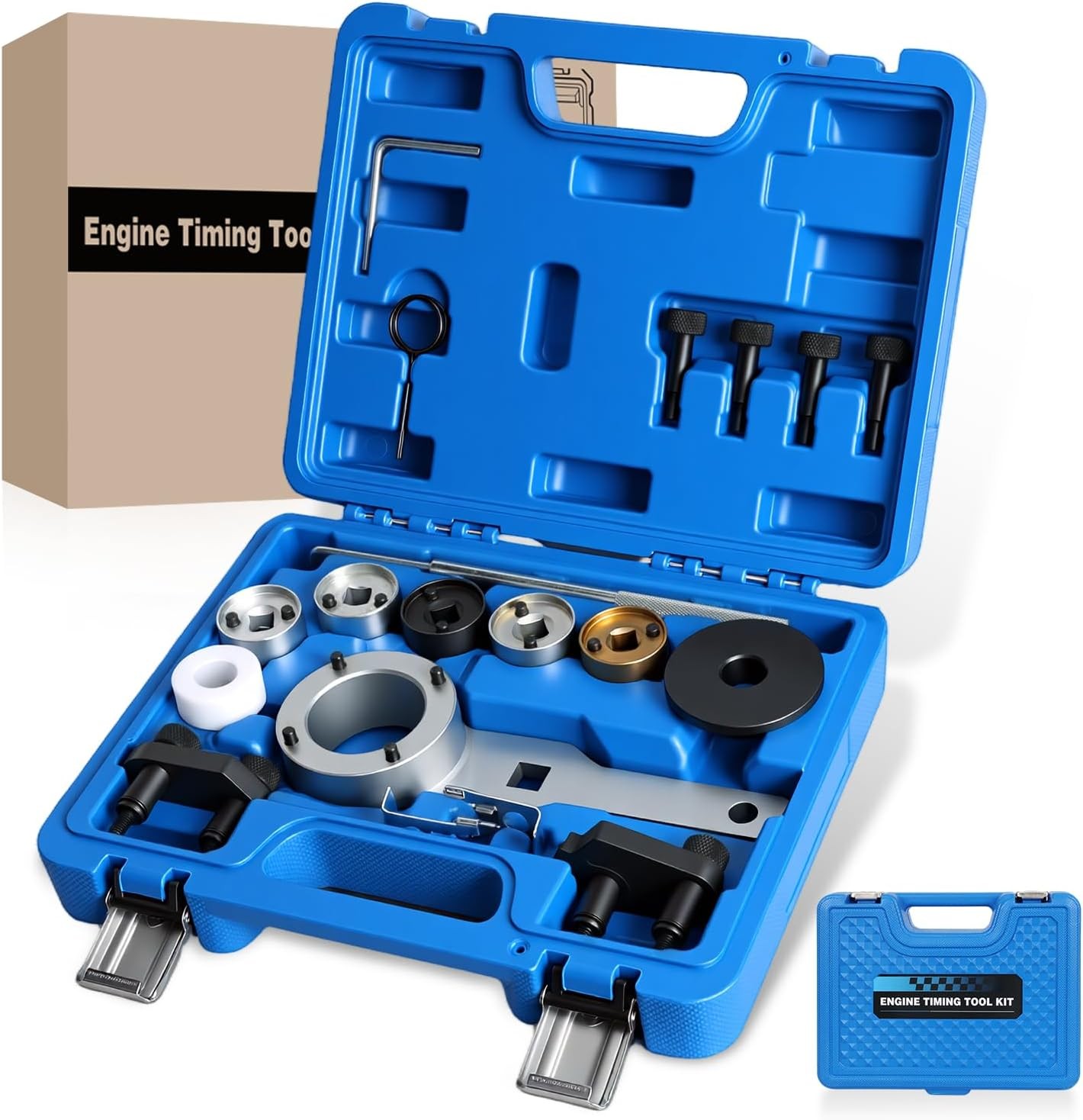 Engine Timing Tool Kit 20PCS Camshaft Crankshaft Timing Tool Set for Audi VW VAG