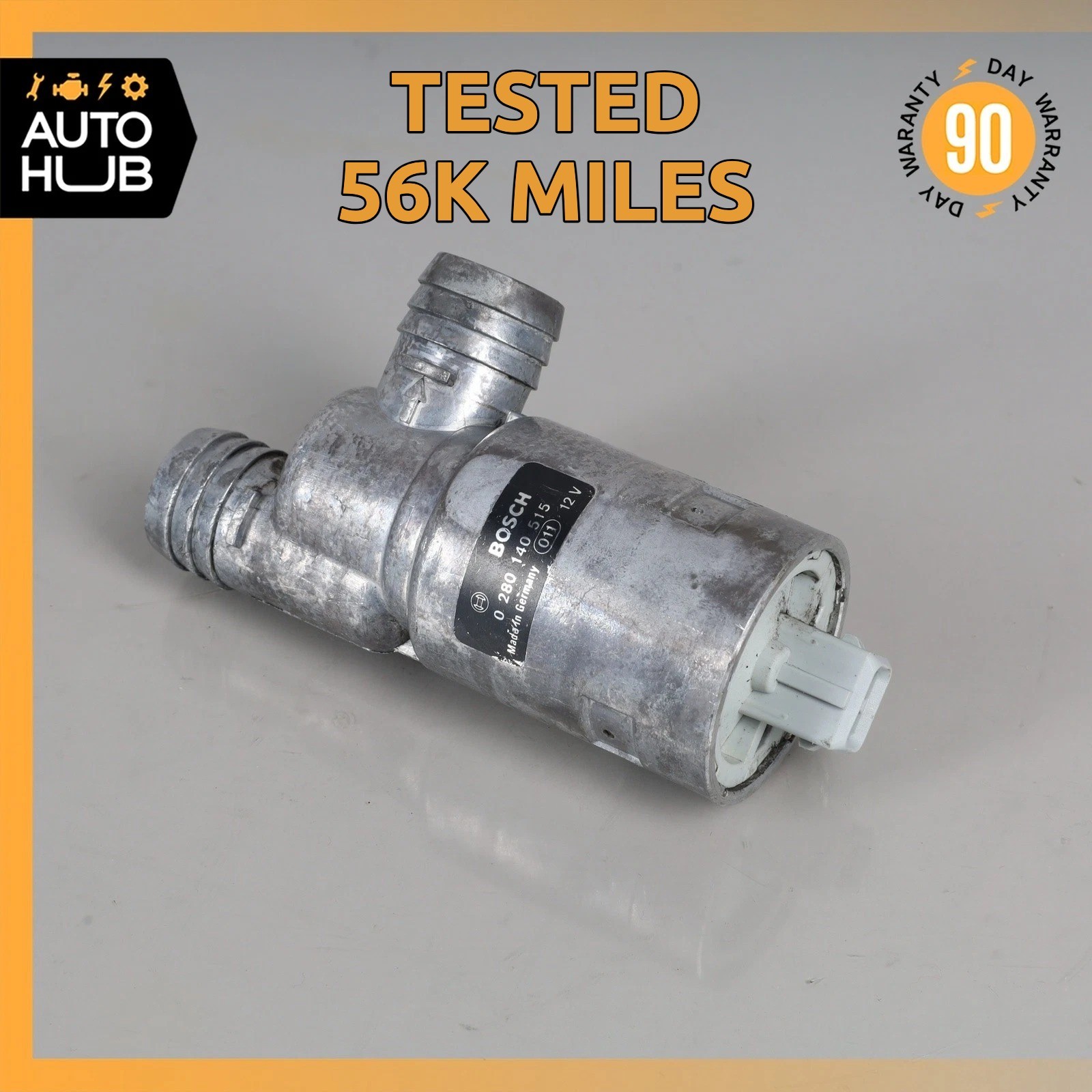 90-93 Bentley Eight Turbo R / RR Idle Speed Air Regulator Control Valve OEM 56k 90-93 Bentley Eight Turbo R / RR Idle Speed Air Regulator Control Valve OEM 56k