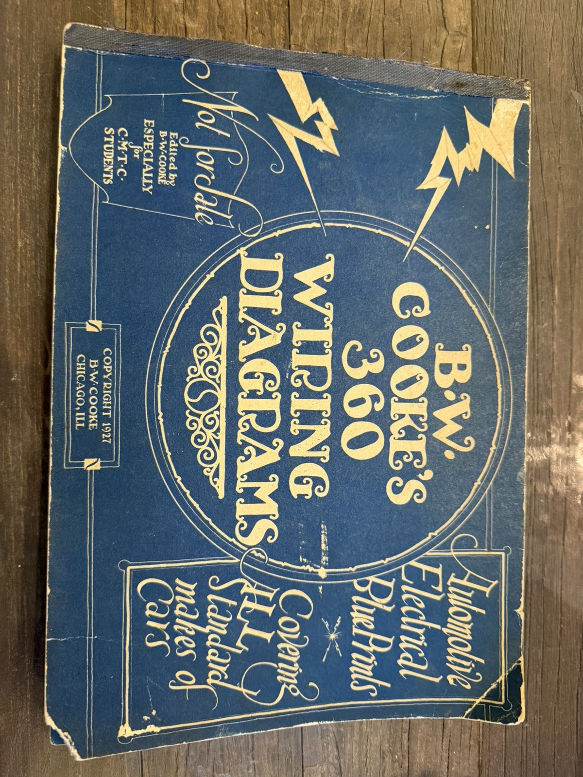 Antique B.W. Cooke\'s 360 Wiring Diagrams Automotive Electrical Blueprints Rare Antique B.W. Cooke\'s 360 Wiring Diagrams Automotive Electrical Blueprints Rare