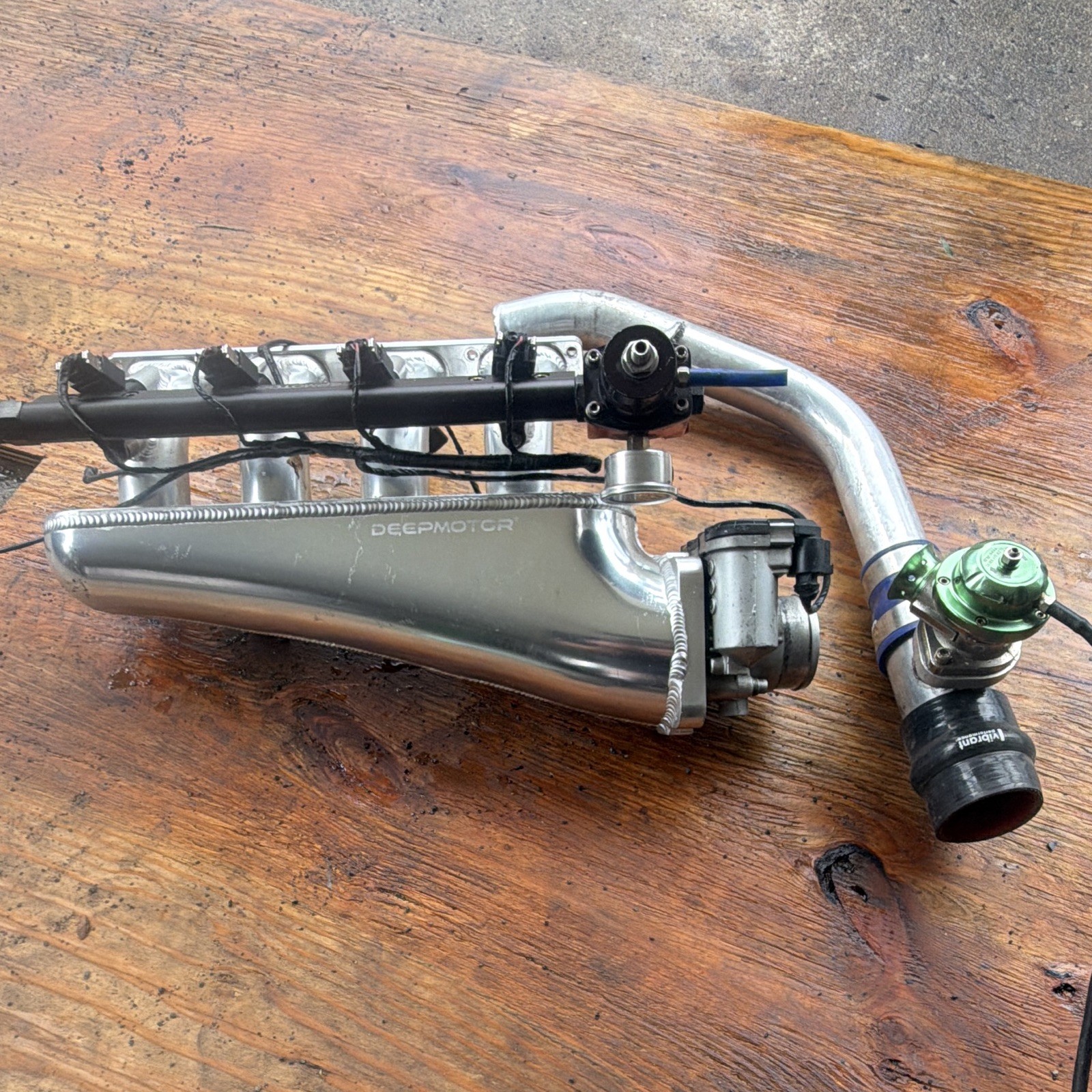 Deep Motor Intake Manifold Complete Polished 2005 VW GTI 1.8 (Great Value) Deep Motor Intake Manifold Complete Polished 2005 VW GTI 1.8 (Great Value)