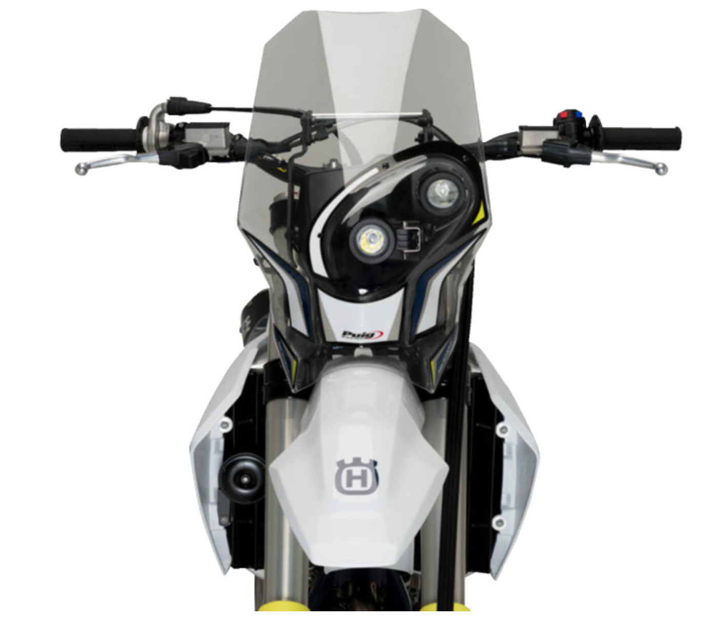 Puig Rally Windshield - Clear for Husqvarna 20548W