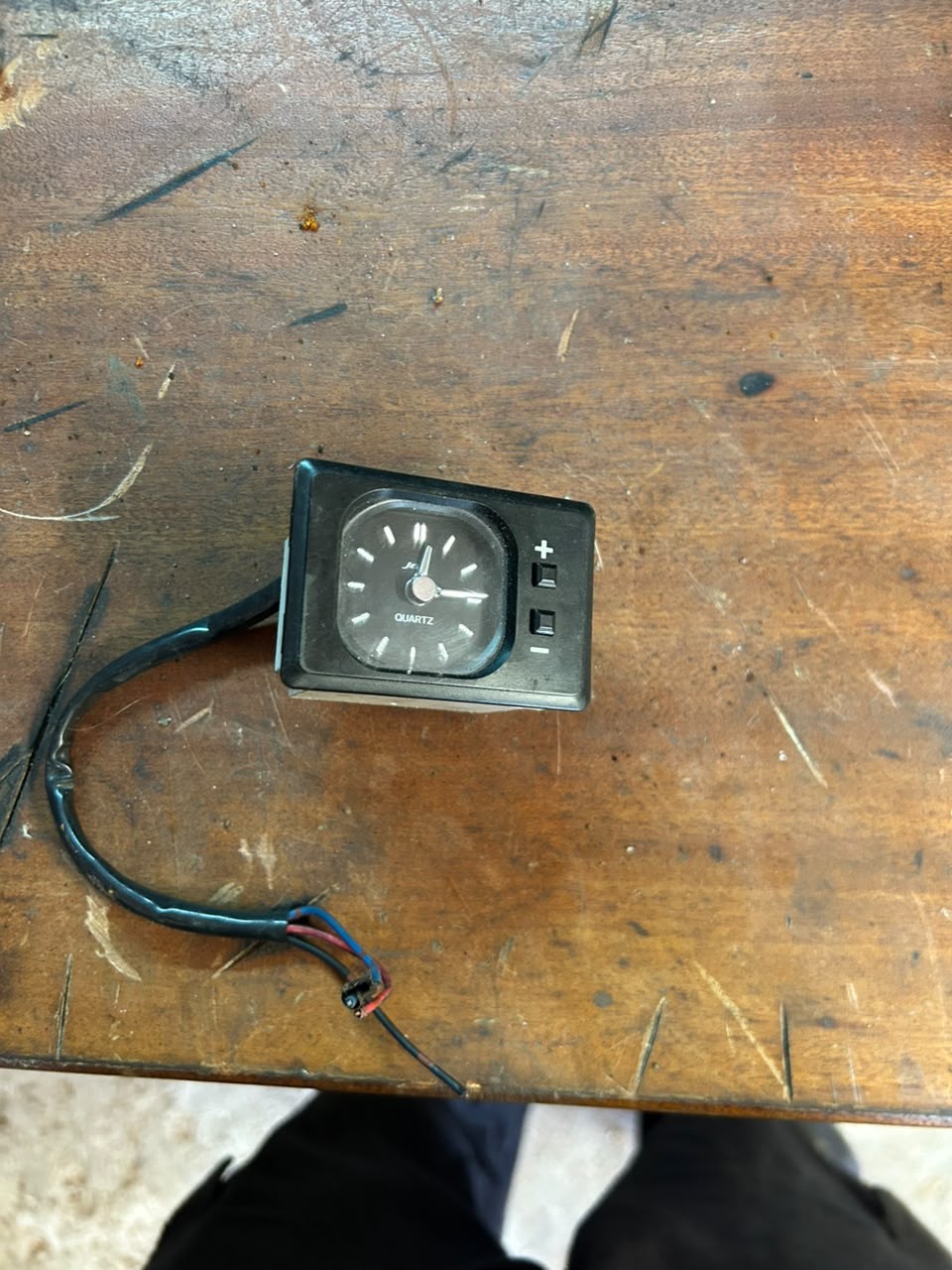 Rare vintage OEM Jeco Quartz analog dash clock