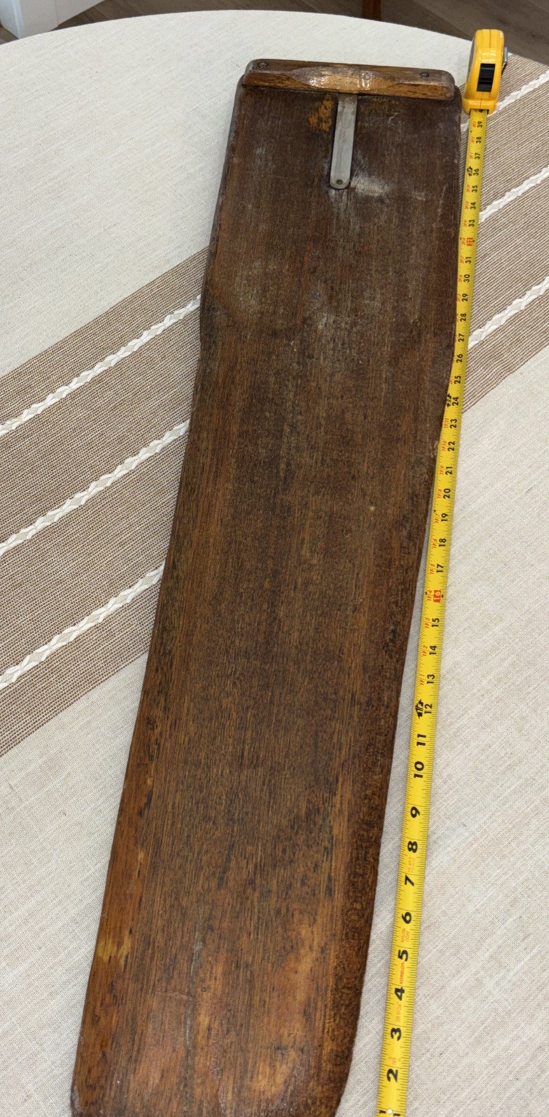 Vintage SUNFISH Sailboat Mahogany Dagger Board Centerboard Vintage SUNFISH Sailboat Mahogany Dagger Board Centerboard