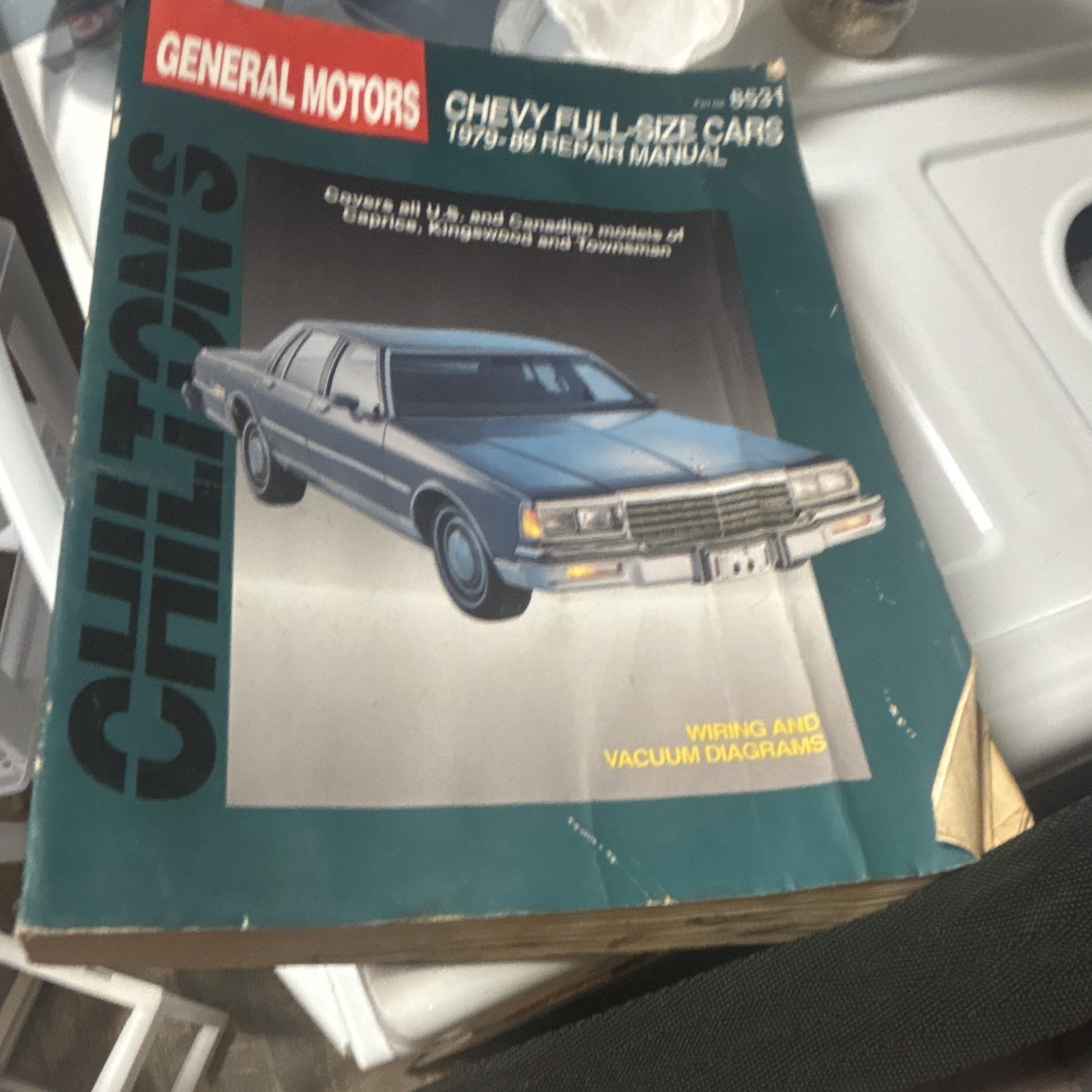 General Motors Chevy Full Size Car 1979-1989 Repair Manual Chilton Book General Motors Chevy Full Size Car 1979-1989 Repair Manual Chilton Book