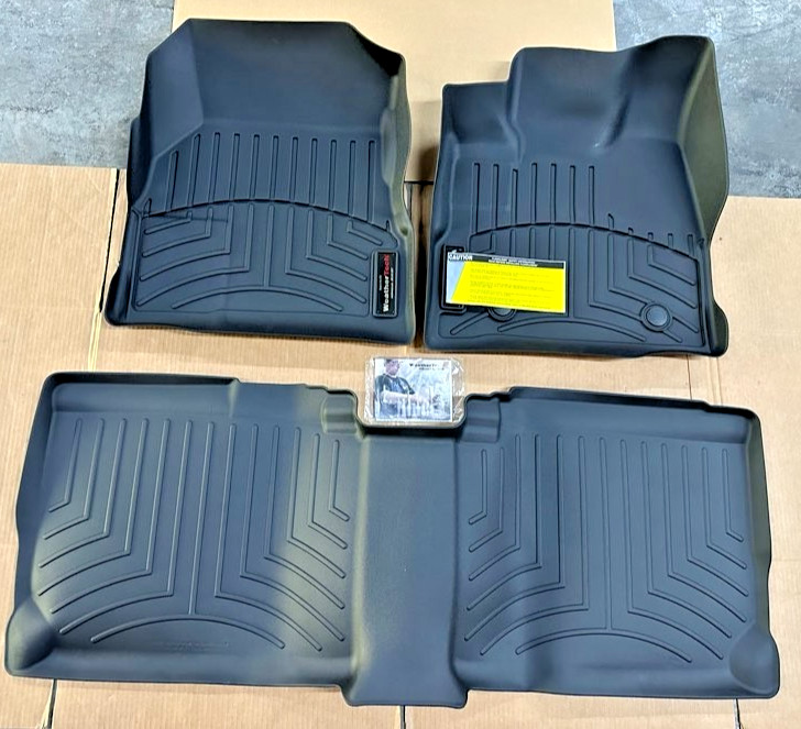 *RETURNED SALE* WeatherTech (443461-442712) FloorLiner DigitalFit Black Mats *RETURNED SALE* WeatherTech (443461-442712) FloorLiner DigitalFit Black Mats
