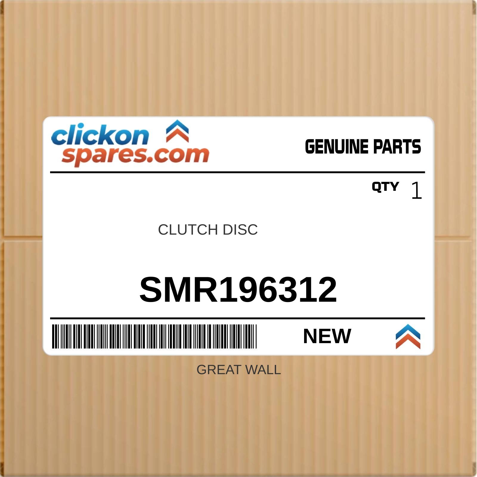 Genuine 2018-2023 Great Wall Wingle 6 Clutch Disc SMR196312