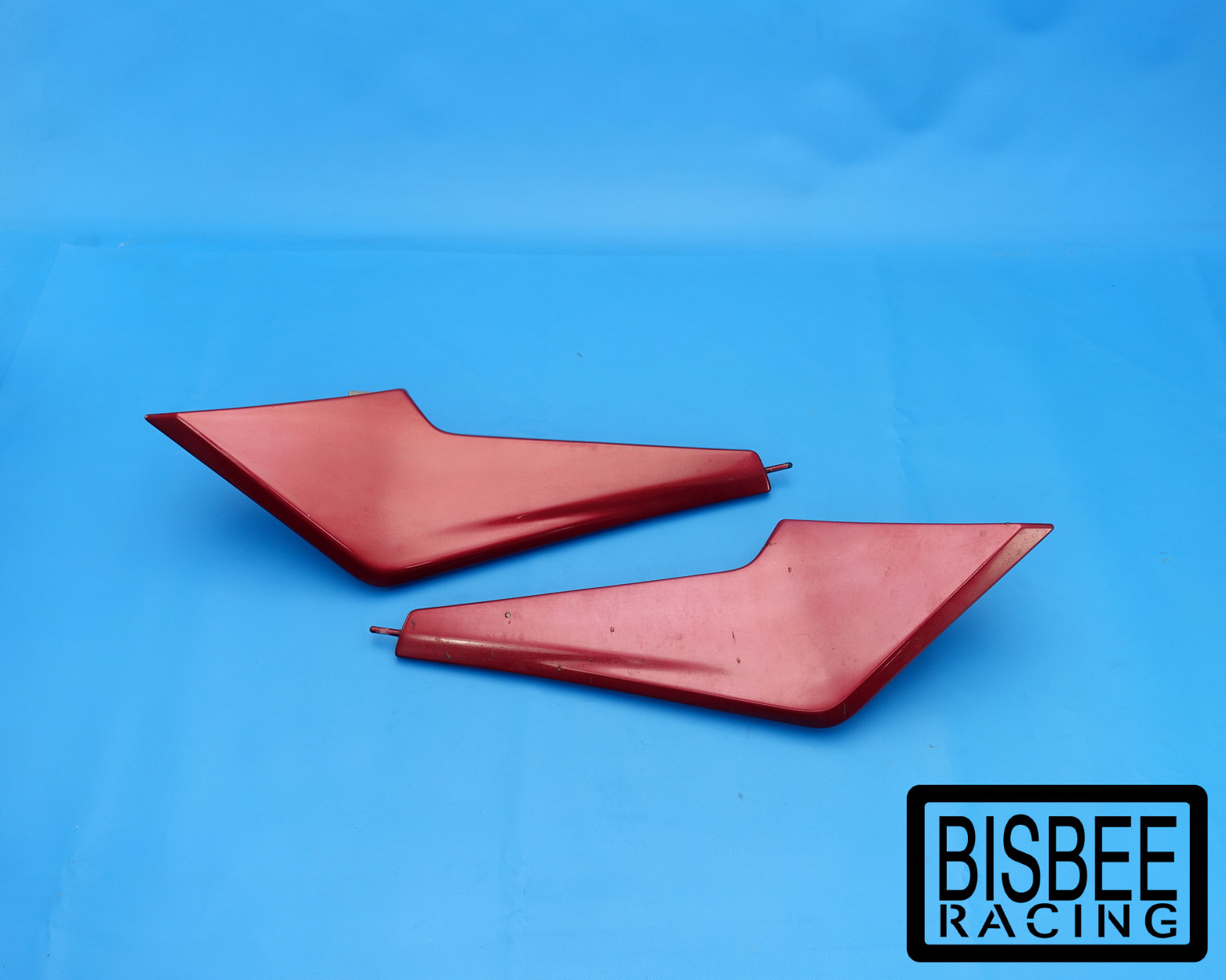 BMW OEM 85-99 K75S K100 K1100 LEFT AND RIGHT SIDE COVERS K100RT RED