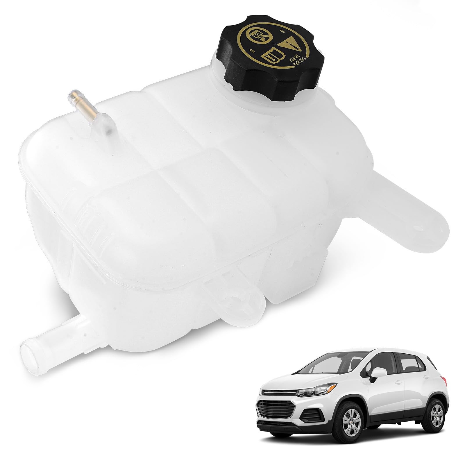 For 13-21 Buick Encore Chevy Trax 1.4 1.8 Coolant Reservoir OverflowTank 603-955