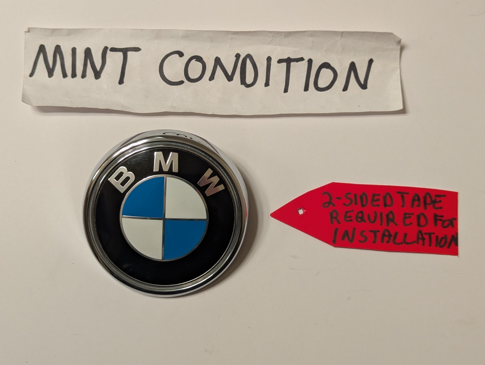 2004-2010 BMW X3 E83 REAR Emblem 51143401005 Hatch Roundel Badge OE Factory MINT