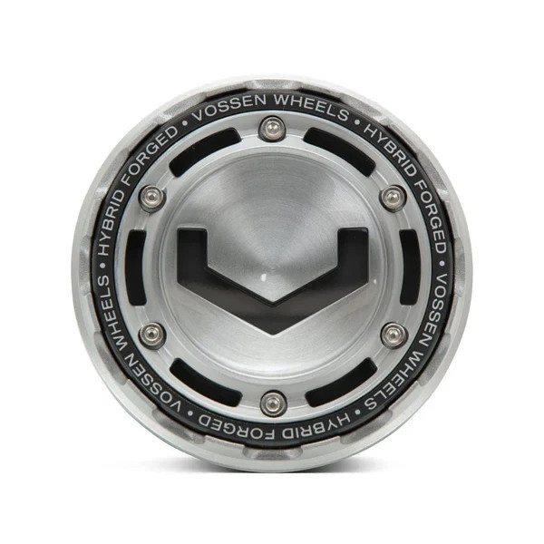 Vossen Modular Billet Cap - Large - Brushed/Grey MBC-LG-MS Inserts
