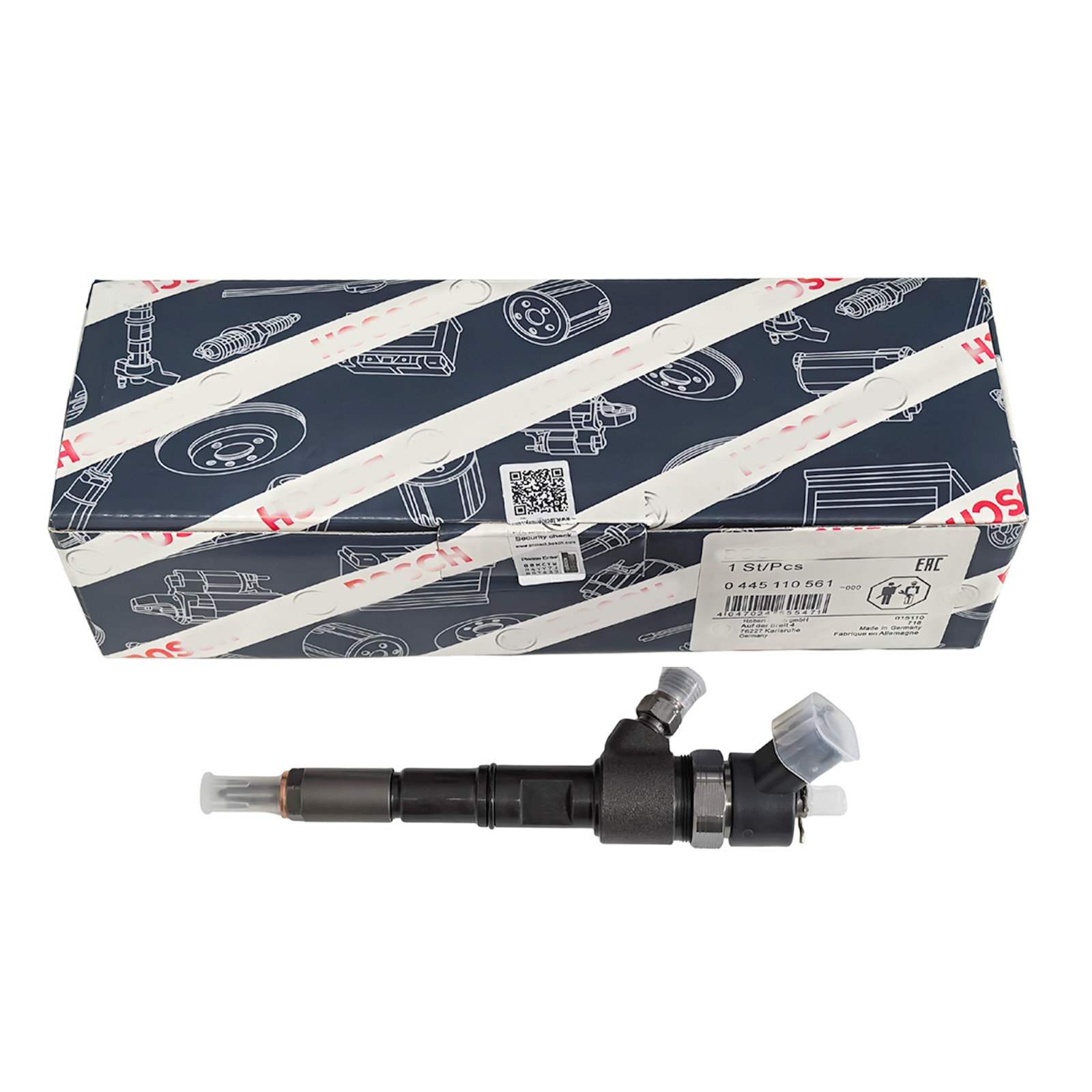 OEM 1X 0445110561 Fuel Injector For Bosch Deutz KHD TD2.9 TCD2.9 L4 2.9 Engine