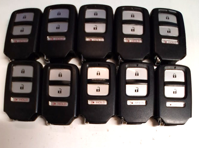 LOT OF 10 OEM HONDA SMART KEY FOB REMOTES  KR5V1X 3 BUTTONS