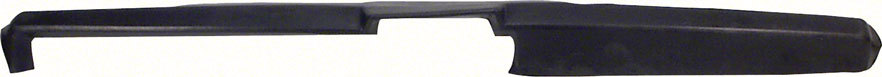 OER Black Padded Dash Pad With A/C For 1968 Chevy Impala Bel Air Biscayne