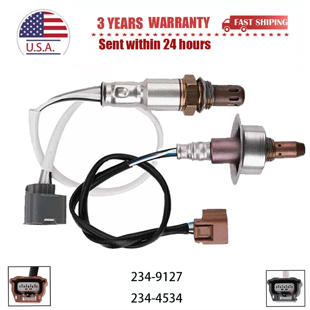 2PCS Oxygen Sensor For 2012-17 Nissan Versa 1.6L Up+Downstream 234-9127/234-4534 2PCS Oxygen Sensor For 2012-17 Nissan Versa 1.6L Up+Downstream 234-9127/234-4534