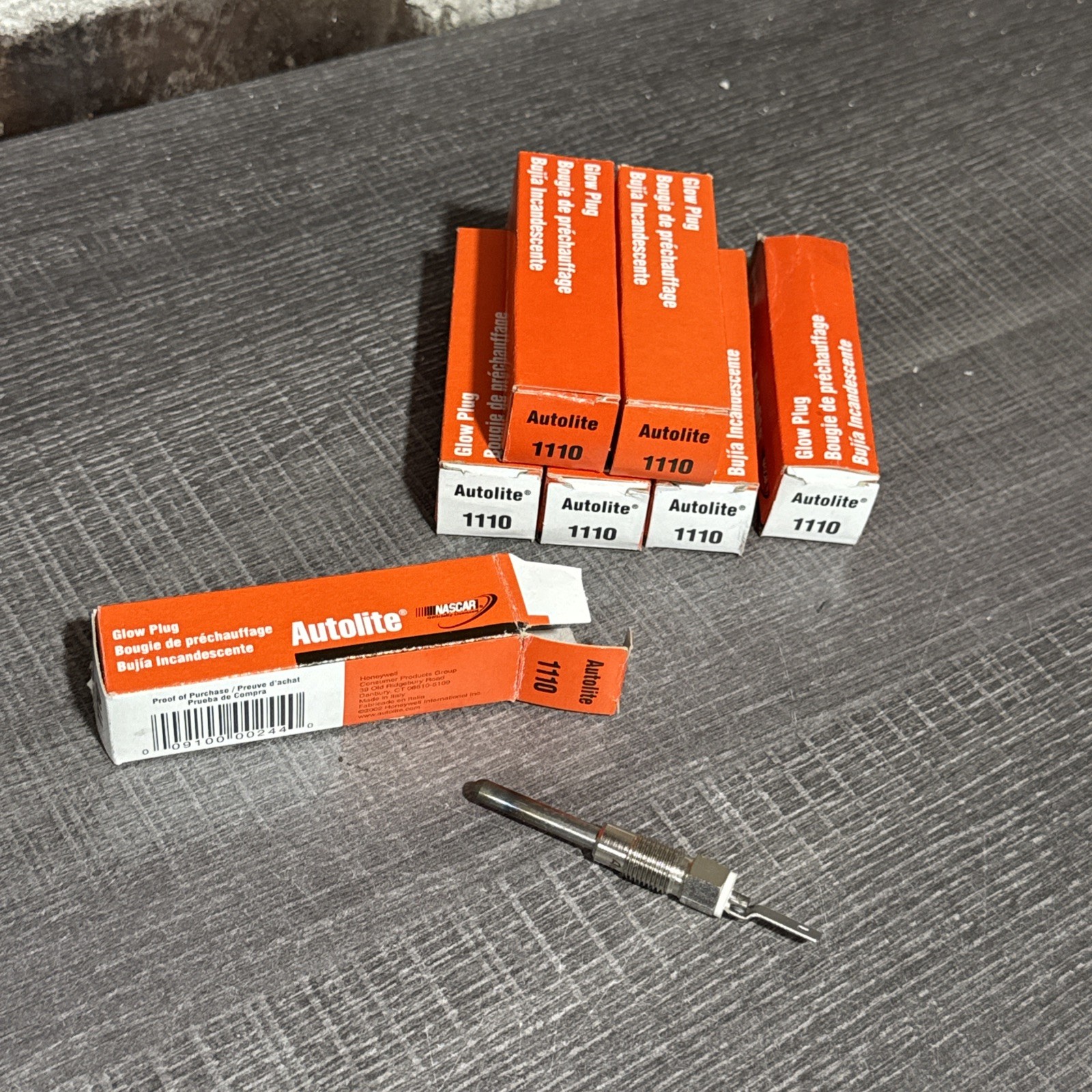 QTY 7 : Autolite 1110 Glow Plug For Select GM 6.2L 6.5L Diesel Engine Models