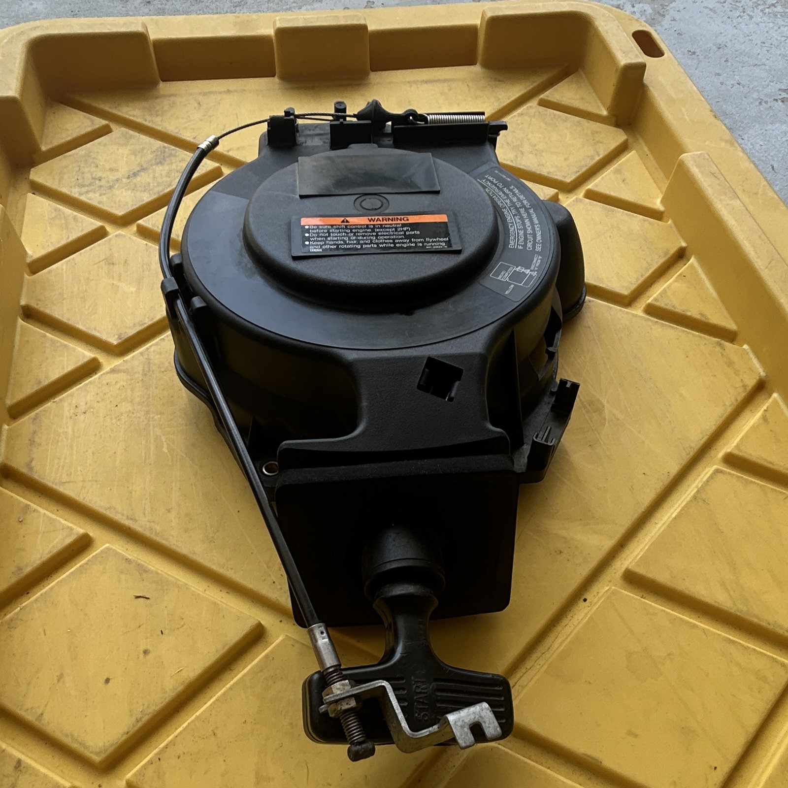 Yamaha OEM pull start assembly F6MSHB, 68T-15710-01-00