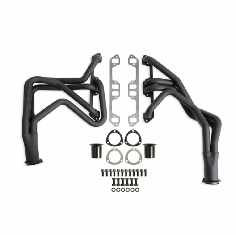 Flowtech Long Tube Header for 1966-74 Dodge/Plymouth - Black Paint 13100FLT Flowtech Long Tube Header for 1966-74 Dodge/Plymouth - Black Paint 13100FLT