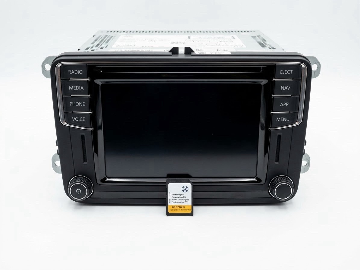 2015-2018 VW Jetta Beetle Passat Tiguan CC OEM MIB2 STD2 PQNav Radio Touchscreen