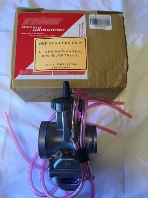 PW-K 38mm Air Striker Carburetor For YZ125 YZ250 Banshee YZ400 YZ490 NOS PW-K 38mm Air Striker Carburetor For YZ125 YZ250 Banshee YZ400 YZ490 NOS