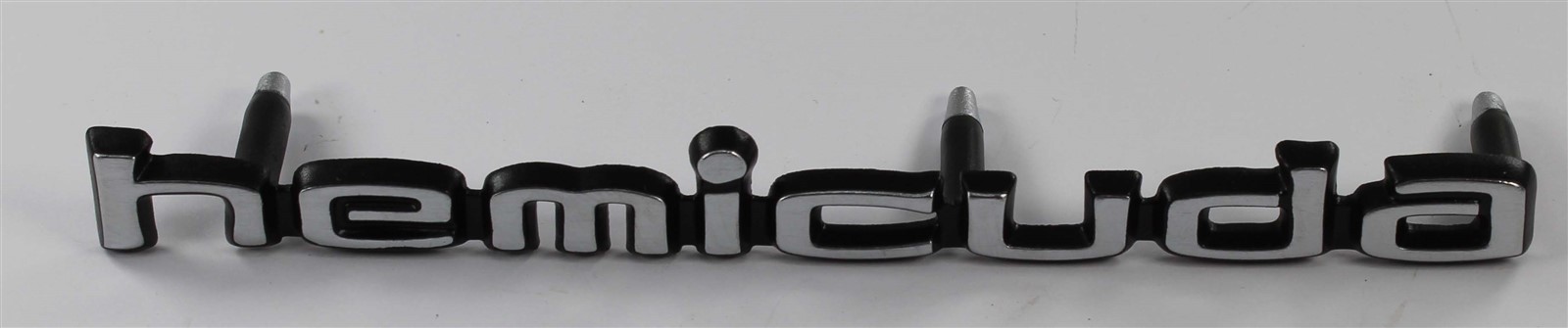NEW 1970-71 Plymouth Hemi Cuda Shaker Emblem Brushed