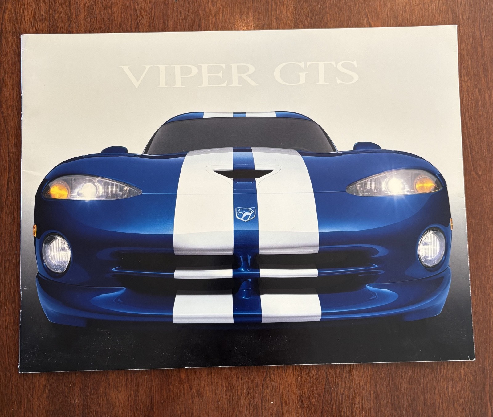 Dodge Viper GTS Coupe Dealer Brochure Late 90s Used Dodge Viper GTS Coupe Dealer Brochure Late 90s Used