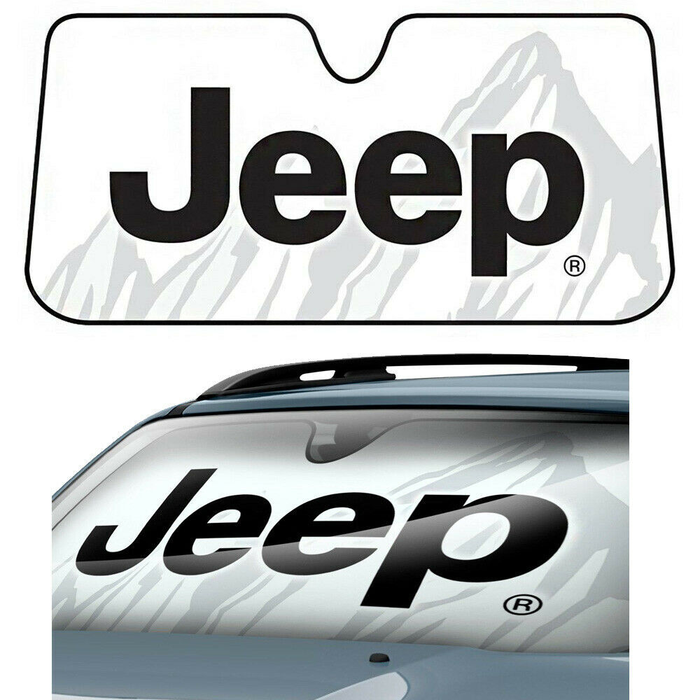 ⭐️⭐️⭐️⭐️⭐️ New Authentic Jeep SUV Grand Cherokee Windshield Sun Shade Sunshade ⭐️⭐️⭐️⭐️⭐️ New Authentic Jeep SUV Grand Cherokee Windshield Sun Shade Sunshade