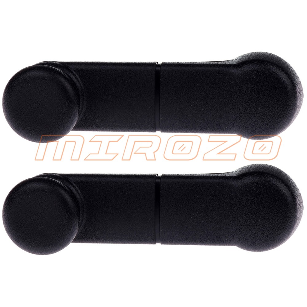 Fits 87-1996 Ford Van F150 F250 E150 E250 Pair Set Interior Window Crank Handles