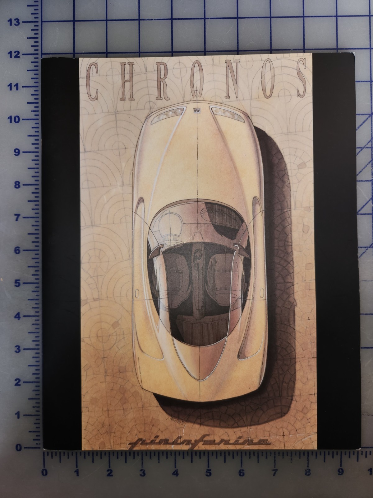 1991 Pininfarina Chronos Concept Press Kit Brochure 1991 Pininfarina Chronos Concept Press Kit Brochure