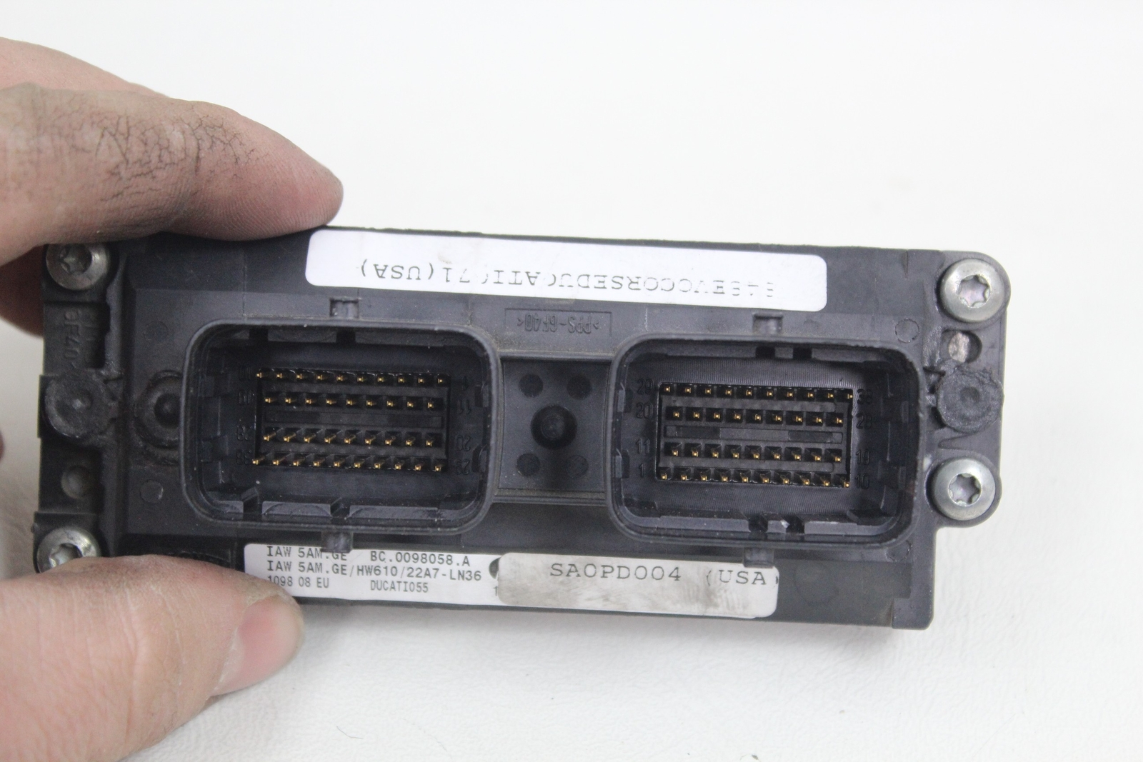 Ducati 848 EVO Corse OEM ECU ECM Computer Brainbox Module 28642281C NICE