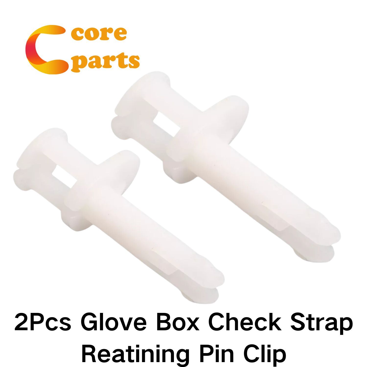 2x Glove Compartment Box Check Strap Securing Pin for 13-18 Ford Explorer