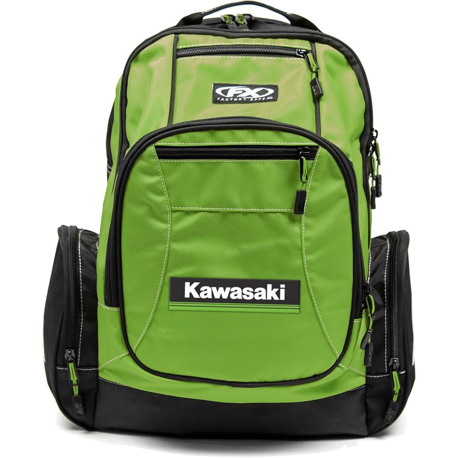Factory Effex Kawasaki Premium Backpack - Green 23-89100