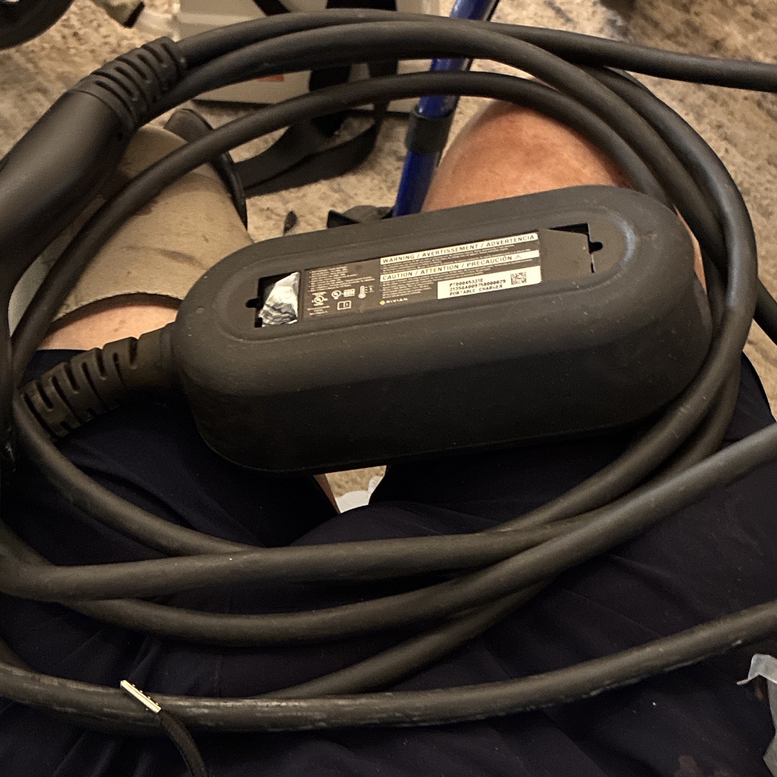 Rivian OEM R1S R1T EV charger mobile portable home 32A 240v 14-50 5-15 plugs Rivian OEM R1S R1T EV charger mobile portable home 32A 240v 14-50 5-15 plugs