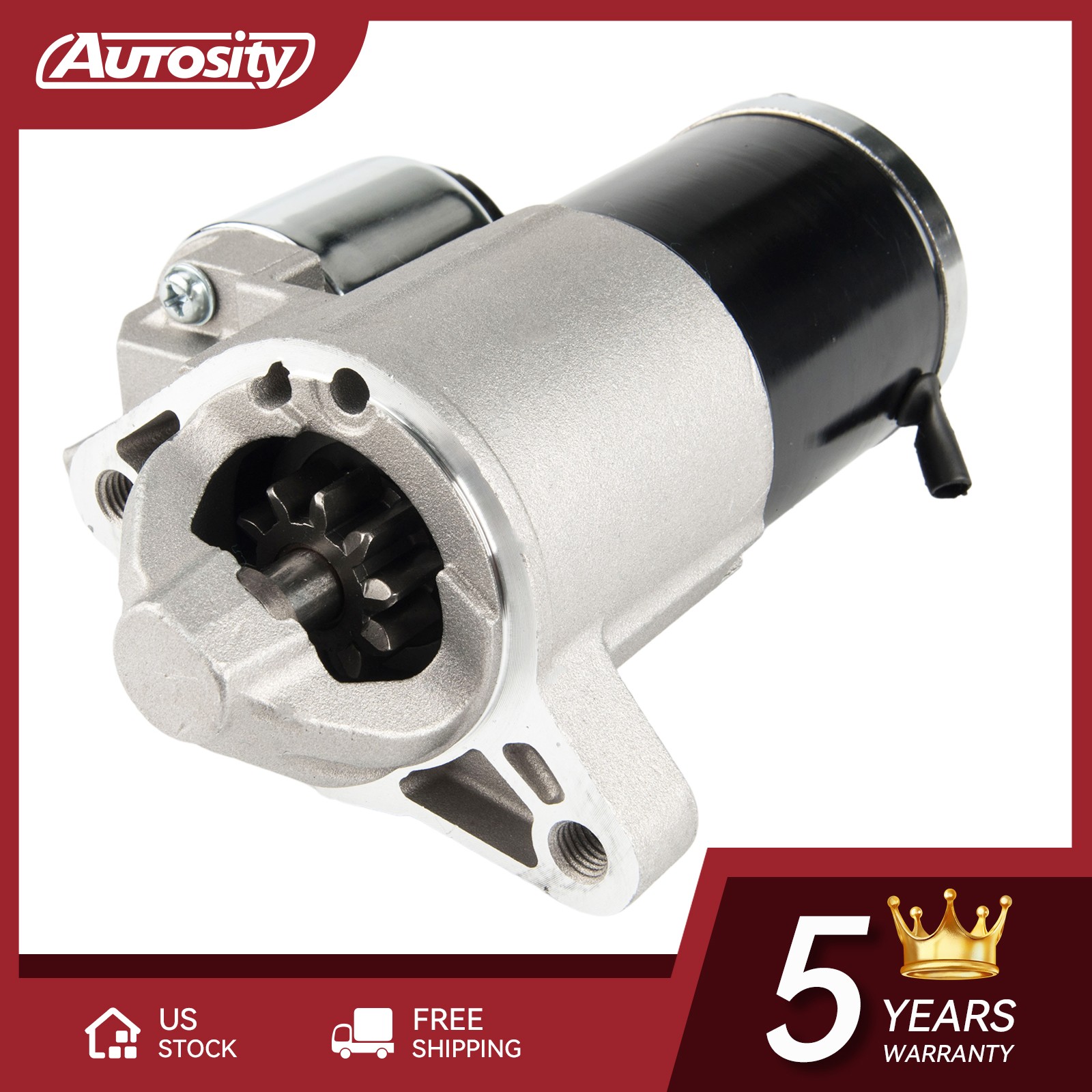 Starter Fits Jeep Commander 3.7L 2006 2007 2008 2009 2010 Grand Cherokee 17939N
