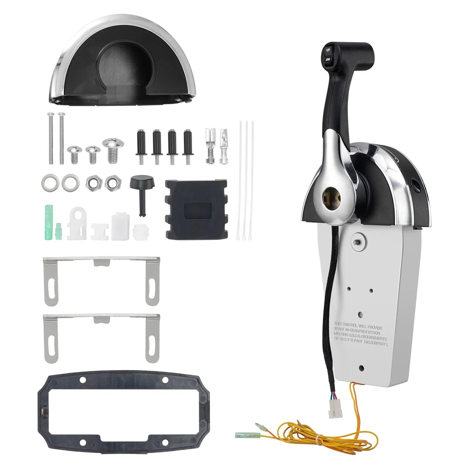 Boat Throttle Control, 8M0059686 Top-Mounted Outboard Remote Control Box for Me Boat Throttle Control, 8M0059686 Top-Mounted Outboard Remote Control Box for Me