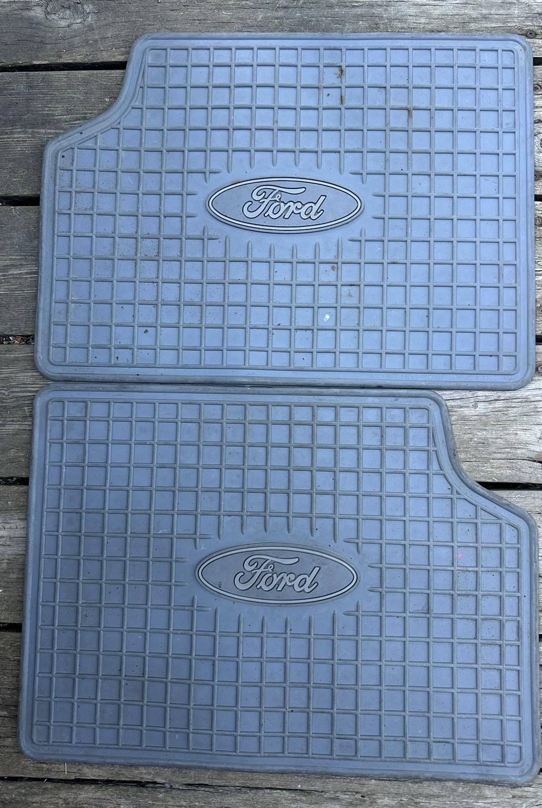 Vintage Ford Rubber Floor Mats Vintage Ford Rubber Floor Mats